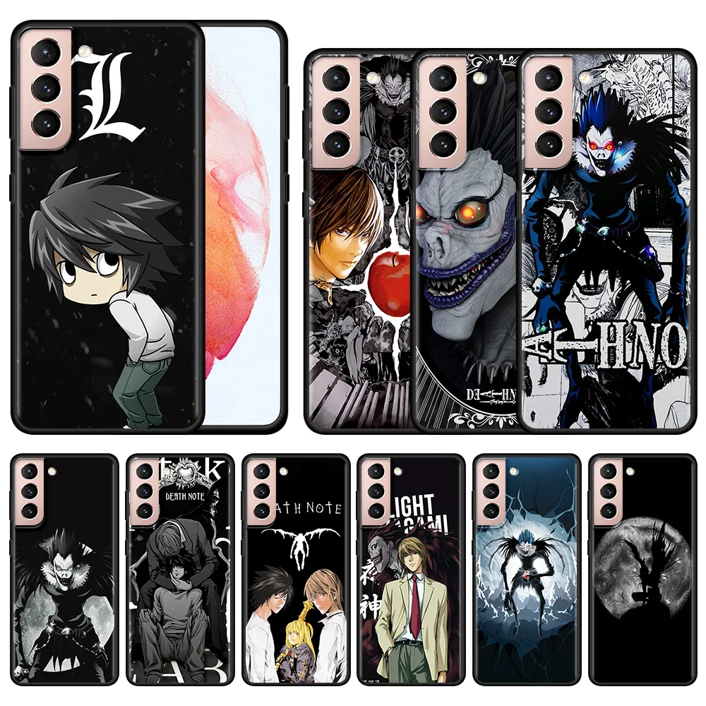 Shell For Samsung Galaxy S22 S21 S20 Ultra FE S22 S21 S20 S10 S9 S8 Plus 4G 5G S10e S7 Edge Anime Death Note Ryuk Yagami Light
Shell For Samsung Galaxy S22 S21 S20 Ultra FE S22 S21 S20 S10 S9 S8 Plus 4G 5G S10e S7 Edge Anime Death Note Ryuk Yagami Light