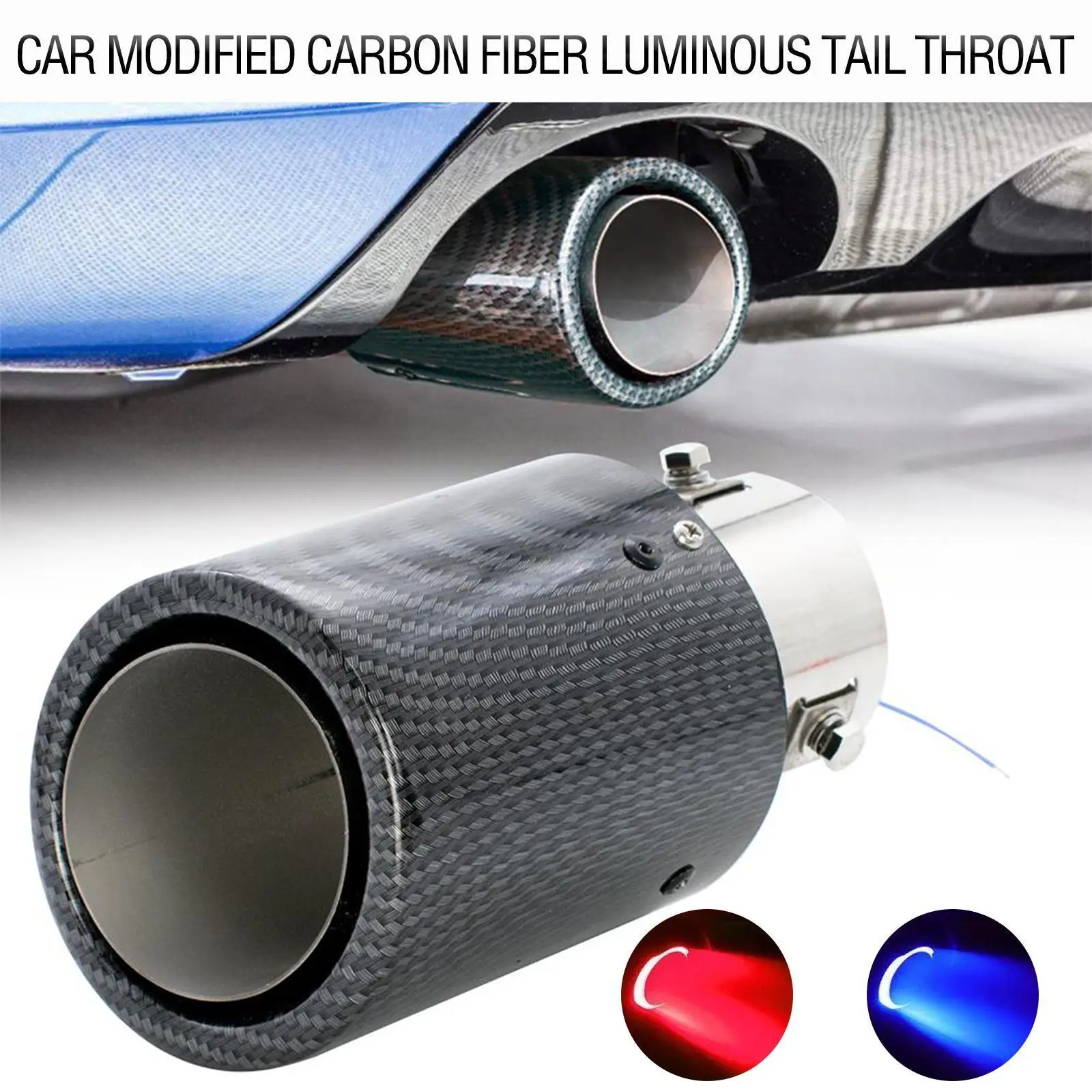 1PCS Modified Luminous Tail Throat With High Temperature Lamp LED Automobile Pipe Exhaust Throat Fire Exhaust Resistant J9V0
1PCS Modified Luminous Tail Throat With High Temperature Lamp LED Automobile Pipe Exhaust Throat Fire Exhaust Resistant J9V0