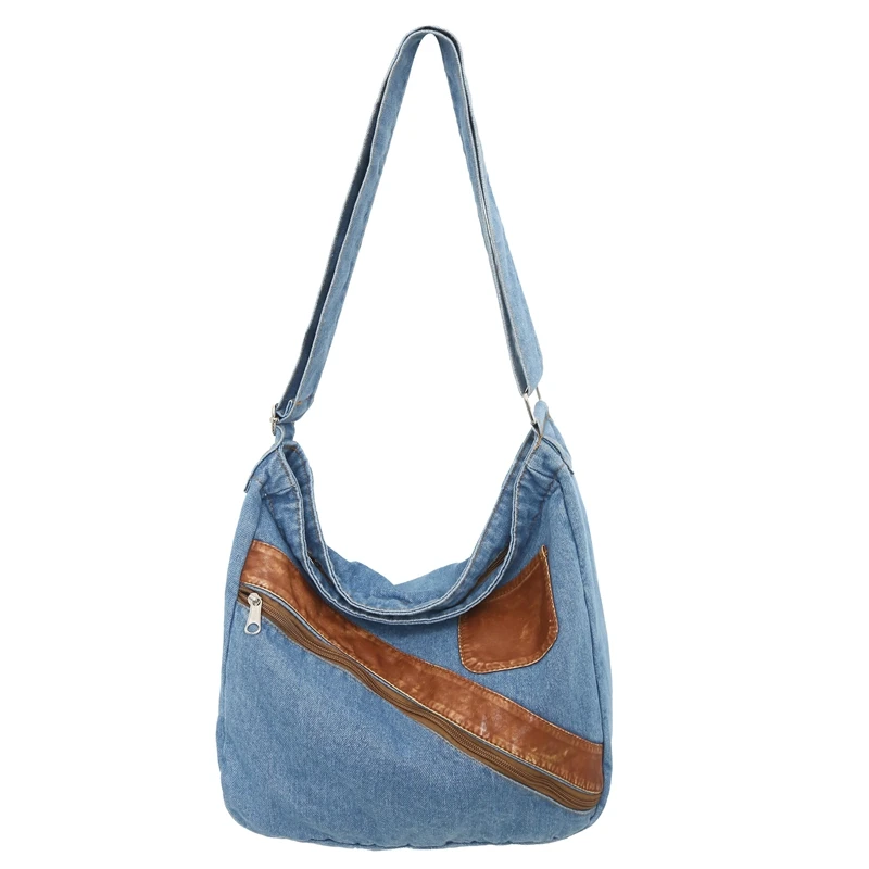 Blue Denim Shoulder Bags For Women Japan And Korea Casual Packages 100% Cotton Canvas Crossbody Bags Soft Cloth Leisure Satchels
Blue Denim Shoulder Bags For Women Japan And Korea Casual Packages 100% Cotton Canvas Crossbody Bags Soft Cloth Leisure Satchels