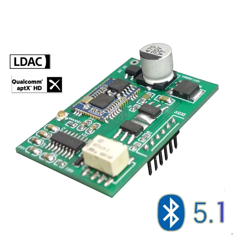 Аудиоплата 5,1 QCC5125 LDAC QCC3034 APTX-HD, Bluetooth, декодер, с аналоговым входом, ЦАП, для усилителя HiFi
Аудиоплата 5,1 QCC5125 LDAC QCC3034 APTX-HD, Bluetooth, декодер, с аналоговым входом, ЦАП, для усилителя HiFi