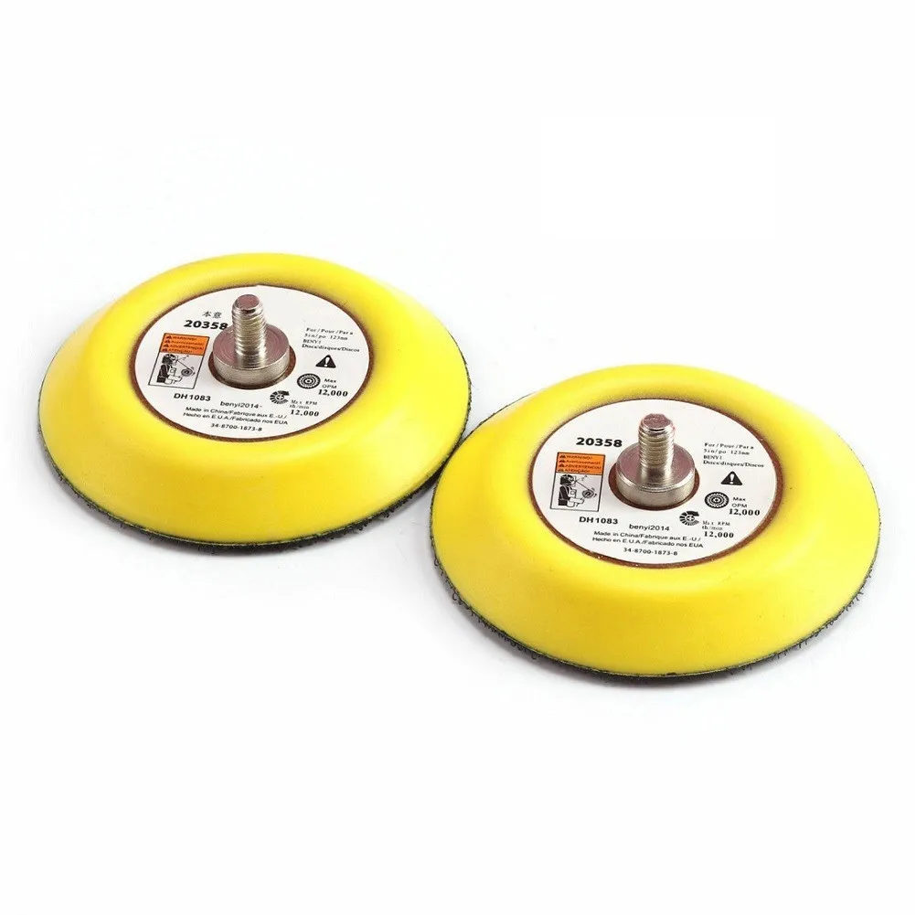 2 Pcs 75mm/3inch Sanding Polishing Backing Pad Hook And Loop Sander Backing Pad Hand M6 Thread For Air Sander Power Tool
2 Pcs 75mm/3inch Sanding Polishing Backing Pad Hook And Loop Sander Backing Pad Hand M6 Thread For Air Sander Power Tool