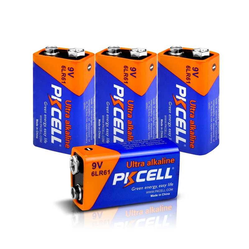 5PC PKCELL 9V 6LR61 PPP3 1604A Alkaline Battery Non-Rechargeable Batteries replace 9V 6F22 Battery Electronic thermometer
5PC PKCELL 9V 6LR61 PPP3 1604A Alkaline Battery Non-Rechargeable Batteries replace 9V 6F22 Battery Electronic thermometer