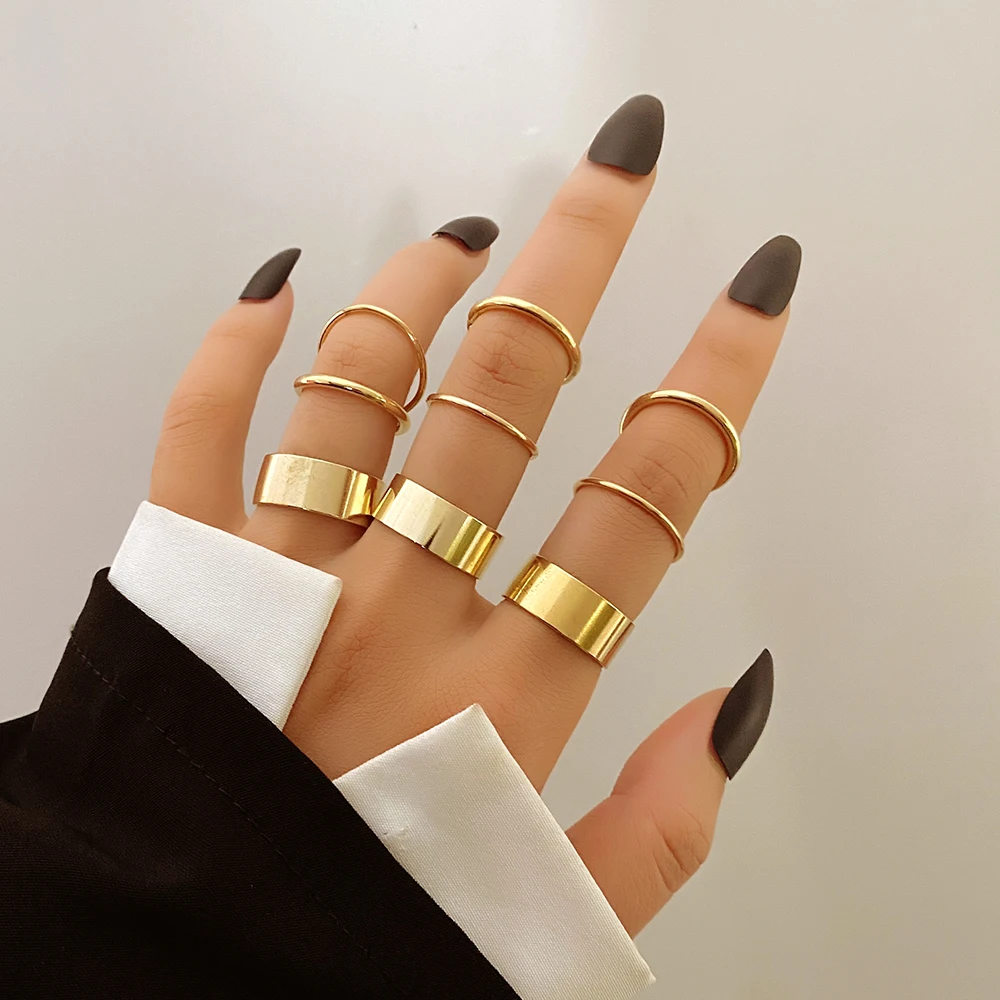 FAMSHIN 9 шт. модные ювелирные кольца Набор Горячая распродажа металлические полые круглые открытые женские кольца на палец для девочки леди ве...
FAMSHIN 9 шт. модные ювелирные кольца Набор Горячая распродажа металлические полые круглые открытые женские кольца на палец для девочки леди ве...