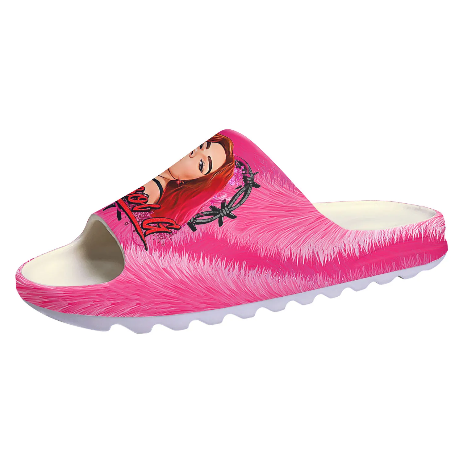 Karol G Singer Printed Soft Sole Sllipers Home Clogs Water Shoes Mens Womens Teenager Bathroom Beach Customize on Shit Sandals
Karol G Singer Printed Soft Sole Sllipers Home Clogs Water Shoes Mens Womens Teenager Bathroom Beach Customize on Shit Sandals