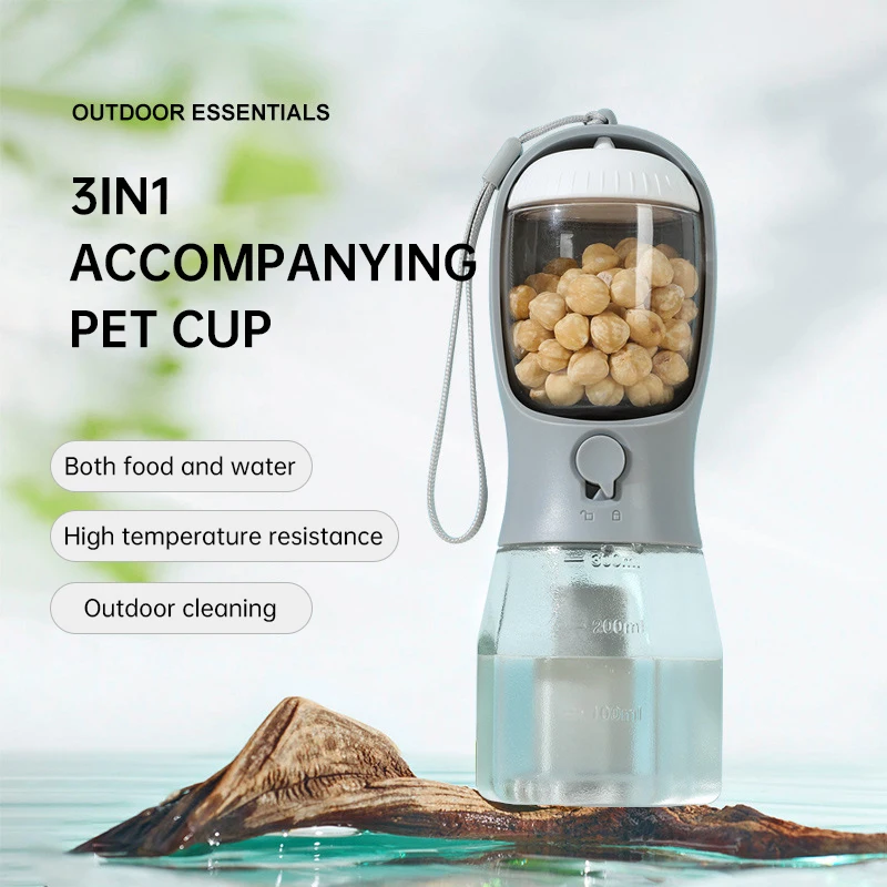 3 in 1 Portable Water Bottle For Dogs Puppy Drinking Bottle Travel Pet Drinker Leakproof Dog Bowl Food Container Dog Accessories
3 in 1 Portable Water Bottle For Dogs Puppy Drinking Bottle Travel Pet Drinker Leakproof Dog Bowl Food Container Dog Accessories