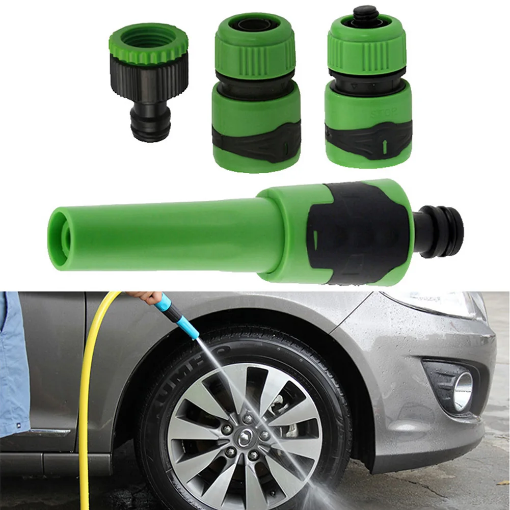 4pcs/set Garden Basic Hose Connector Kit 1/2" Outdoor Threaded Faucet Adapter Tap Connectors Spray Nozzle Garden Accessories
4pcs/set Garden Basic Hose Connector Kit 1/2" Outdoor Threaded Faucet Adapter Tap Connectors Spray Nozzle Garden Accessories