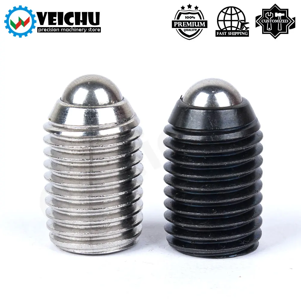 VCN414.1 Stainless/Carbon Steel Miniature Ball Plunger Spring Screw Hex Socket Ball Plunger With Threaded
VCN414.1 Stainless/Carbon Steel Miniature Ball Plunger Spring Screw Hex Socket Ball Plunger With Threaded