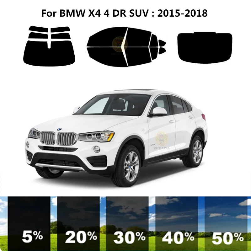 Precut nanoceramics car UV Window Tint Kit Automotive Window Film For BMW X4 F26 4 DR SUV 2015-2018
Precut nanoceramics car UV Window Tint Kit Automotive Window Film For BMW X4 F26 4 DR SUV 2015-2018