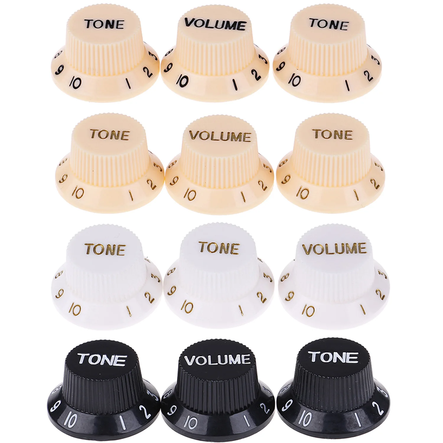 3 Pcs/Set Acrylic Electric Guitar Bass 1 Volume 2 Tone Knob Potentiometer Caps Diameter 25.5 mm for 6 mm Hole Guitar Accessories
3 Pcs/Set Acrylic Electric Guitar Bass 1 Volume 2 Tone Knob Potentiometer Caps Diameter 25.5 mm for 6 mm Hole Guitar Accessories