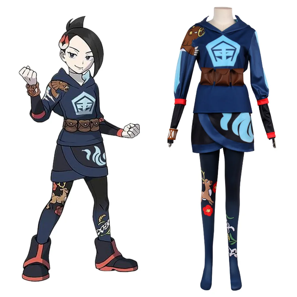 Pokemon Legends Arceus Mai Cosplay Costume Halloween Carnival Suit
Pokemon Legends Arceus Mai Cosplay Costume Halloween Carnival Suit