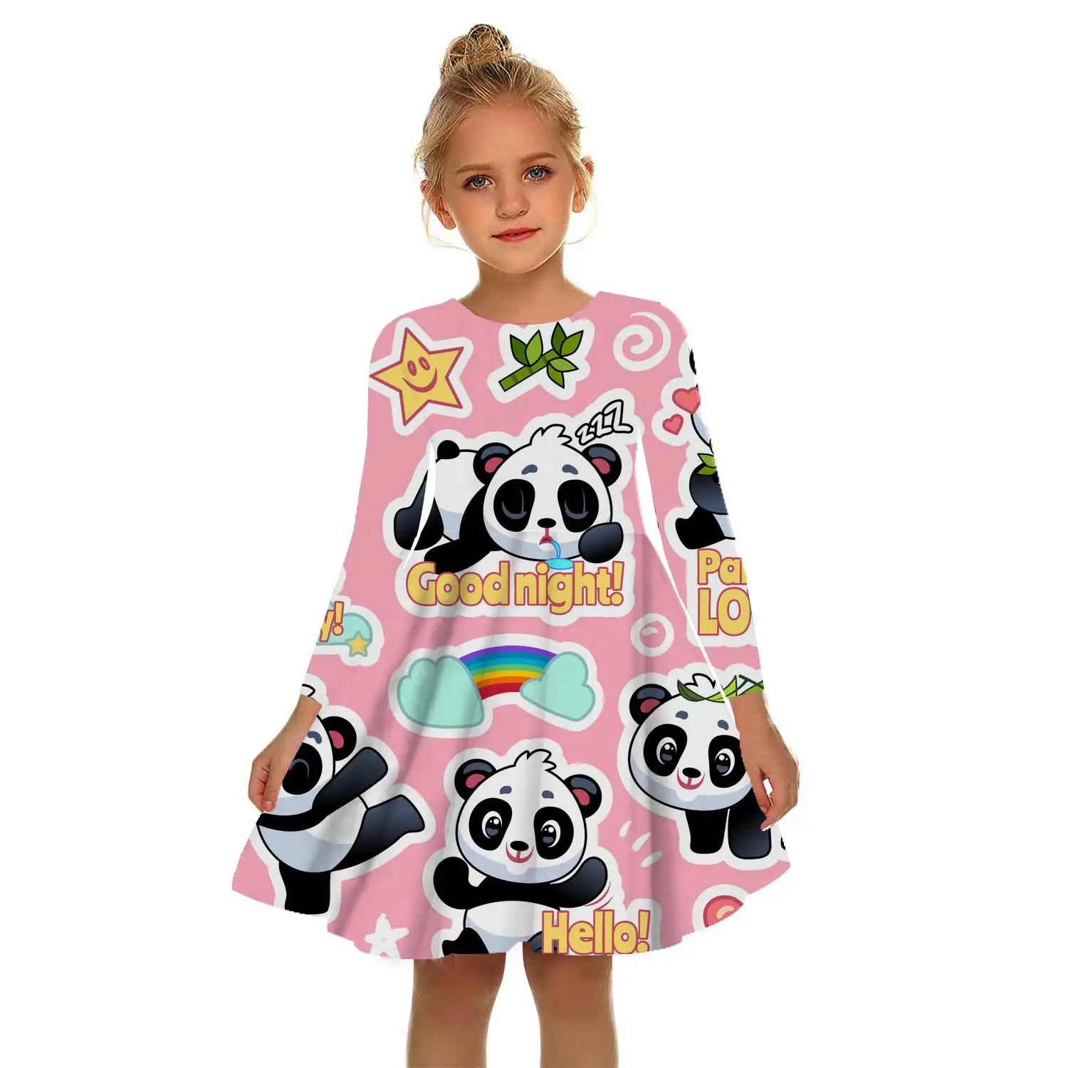 Panda Summer 3d Printing Girls Beautiful Dress White Girl Princess Dress Irregular Tutu 2-17 Y Pink Children Leisure Panda Dress
Panda Summer 3d Printing Girls Beautiful Dress White Girl Princess Dress Irregular Tutu 2-17 Y Pink Children Leisure Panda Dress