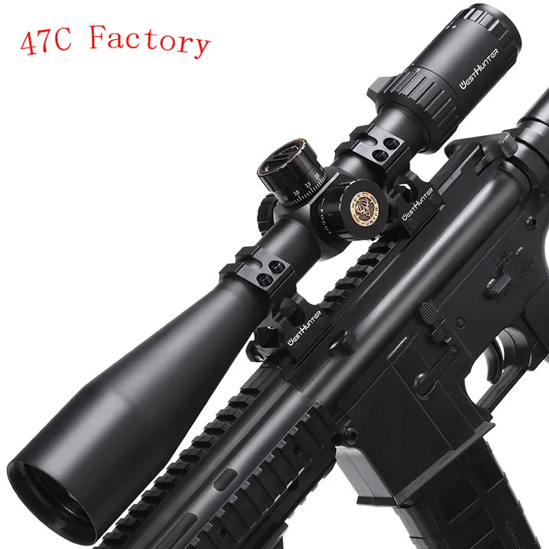 

WESTHUNTER HD 6-24X50 FFP Rifle Scope First Focal Plane Optical Telescope Sights Hunting Riflescopes Optics Fits .308 .22 Ar15