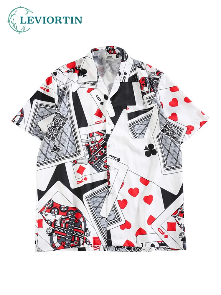 Hawaiian Streetwear Men Shirt Hip Hop Graffiti Funny Print Short Sleeve Shirts Harajuku Beach Summer Casual Male Shirt Tops
Hawaiian Streetwear Men Shirt Hip Hop Graffiti Funny Print Short Sleeve Shirts Harajuku Beach Summer Casual Male Shirt Tops