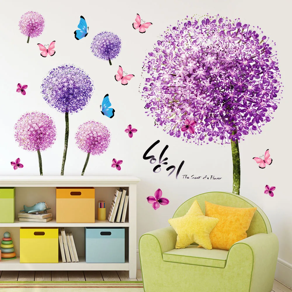 Taraxacum Wall Sticker Living Room Bedhead Romantic Warm Decorative Sticker Wallpaper Self adhesive
Taraxacum Wall Sticker Living Room Bedhead Romantic Warm Decorative Sticker Wallpaper Self adhesive