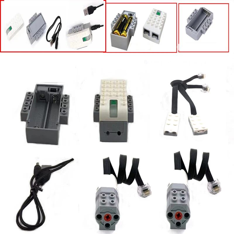6Pcs/lot Wedo 2.0 Technical Power Function MEDIUM MOTOR Building Blocks Parts For 45300 Wedo Classic Robotics Scratch Bricks Toy
6Pcs/lot Wedo 2.0 Technical Power Function MEDIUM MOTOR Building Blocks Parts For 45300 Wedo Classic Robotics Scratch Bricks Toy