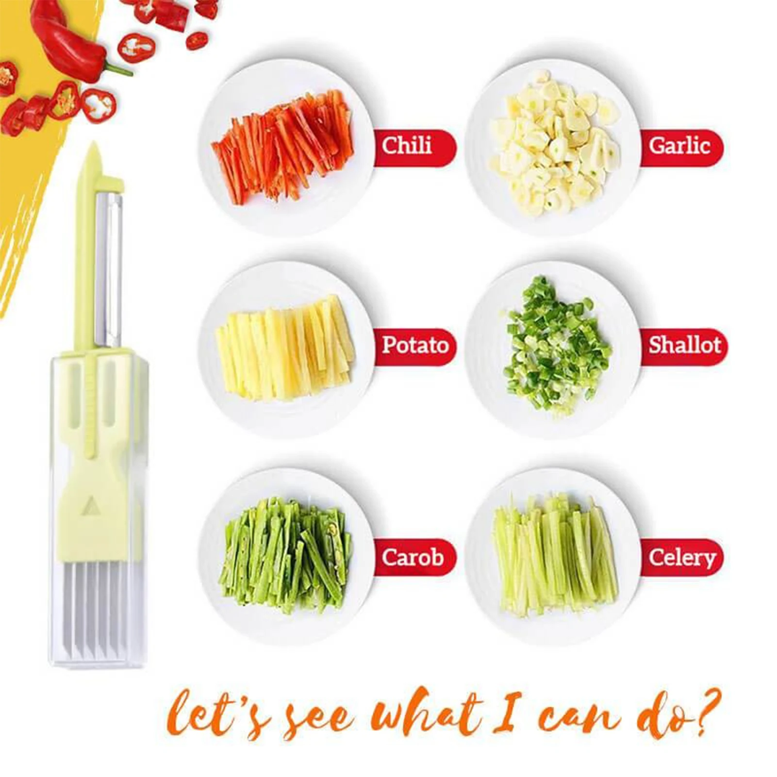 2 In 1 Potato Peeler Portable Chopper Vegetable Cutter Carrot Onion Grater Multifunctional Kitchen Gadget Accessories
2 In 1 Potato Peeler Portable Chopper Vegetable Cutter Carrot Onion Grater Multifunctional Kitchen Gadget Accessories