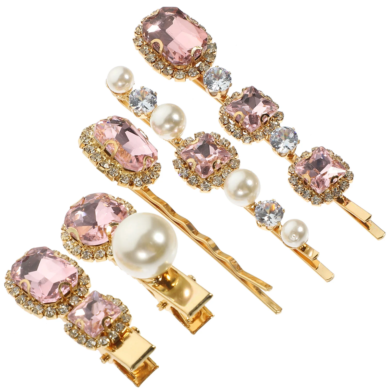 5 pcs Rhinestone Hair Clips Metal Bobby Pin Girl Hair Clips Decorative Bobby Pin
5 pcs Rhinestone Hair Clips Metal Bobby Pin Girl Hair Clips Decorative Bobby Pin