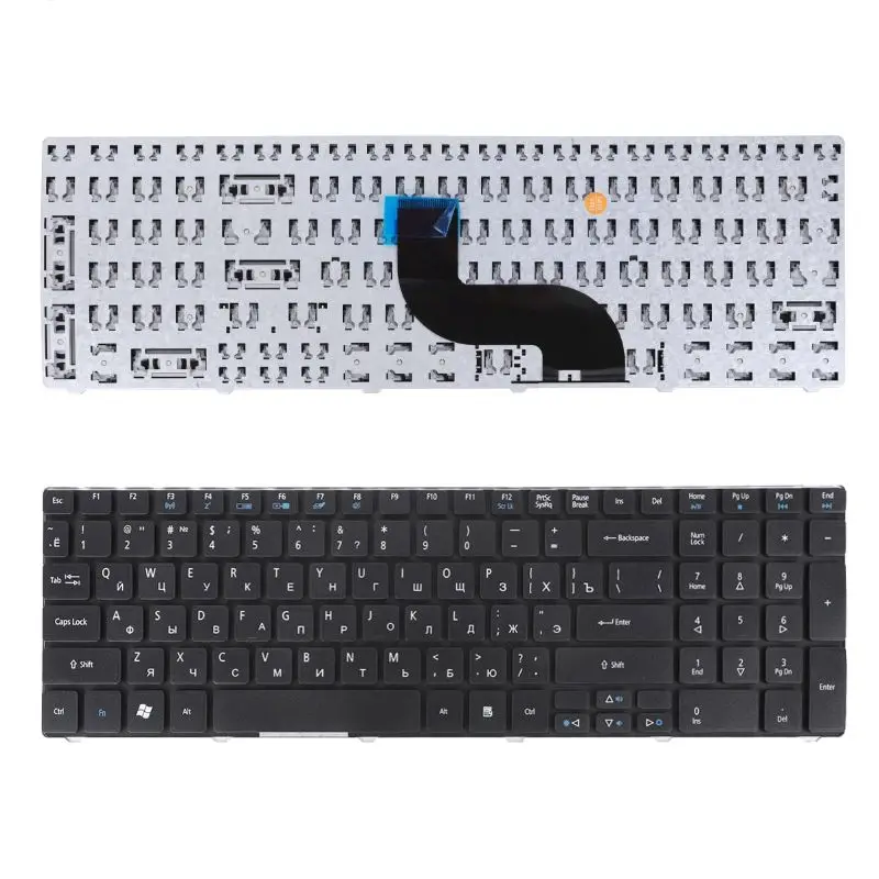 Ru /Russia Laptop Replacement Keyboard for ACER AS5741G BLACK(Compatible with 5810T,Without Foil)OEM
Ru /Russia Laptop Replacement Keyboard for ACER AS5741G BLACK(Compatible with 5810T,Without Foil)OEM