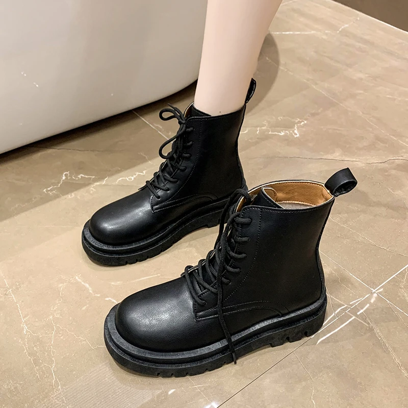 Round Head Women Boots Women's women Boots Sports Biker Boots 2022 Spring Autumn Platform Fashion Women's Shoes Mujer Zapatos
Round Head Women Boots Women's women Boots Sports Biker Boots 2022 Spring Autumn Platform Fashion Women's Shoes Mujer Zapatos