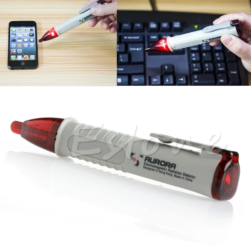 Noncontact High Sensitive Electromagnetic Radiation Detector Pen EMF Tester Magnetic Detector Meter Field Strength Test Radiatio
Noncontact High Sensitive Electromagnetic Radiation Detector Pen EMF Tester Magnetic Detector Meter Field Strength Test Radiatio
