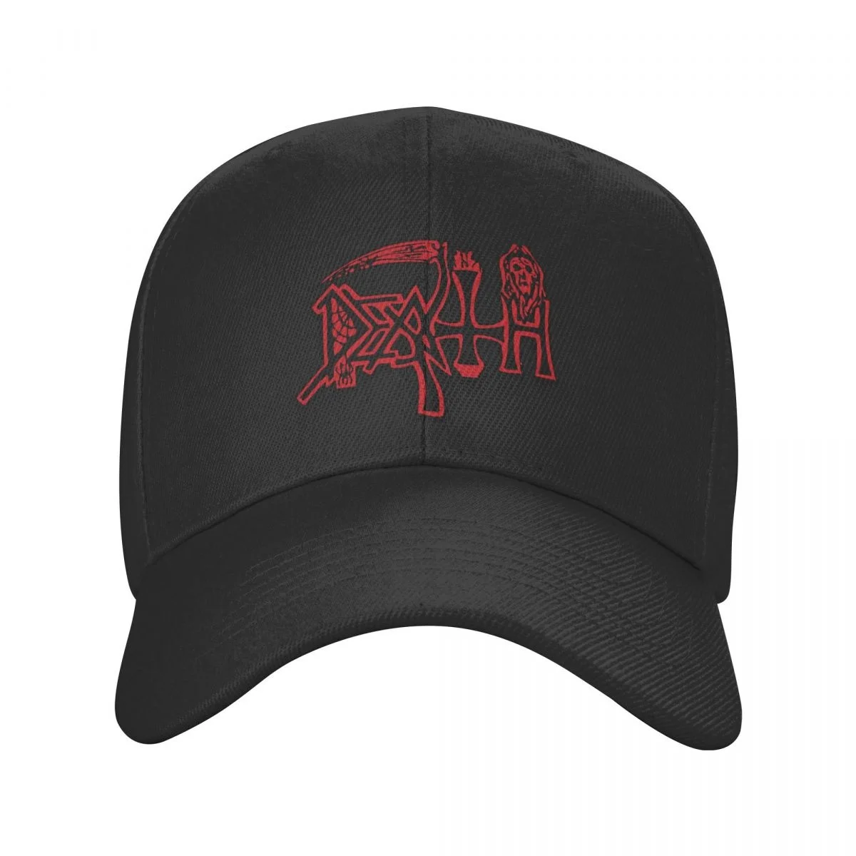 Death Baseball Cap Men Women Outdoor Sun Hats Rock Band Hat Breathable Snapback Caps Dad Hat Summer Caps
Death Baseball Cap Men Women Outdoor Sun Hats Rock Band Hat Breathable Snapback Caps Dad Hat Summer Caps
