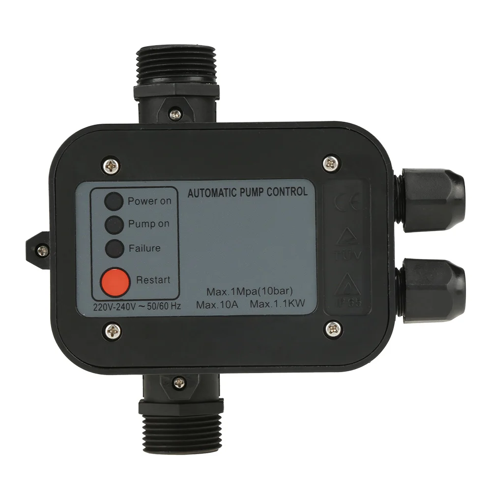 220V Black Self-priming Water Pump Pressure Switch Automatic Pressure Controller Pressure Pressure Pressure Pressure Pressure
220V Black Self-priming Water Pump Pressure Switch Automatic Pressure Controller Pressure Pressure Pressure Pressure Pressure