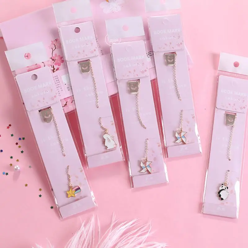 Cute Dog Rabbit Rainbow Pendant Metal Bookmarks Stationery School Office Book Marker Page Clip Student Gift material escolar
Cute Dog Rabbit Rainbow Pendant Metal Bookmarks Stationery School Office Book Marker Page Clip Student Gift material escolar