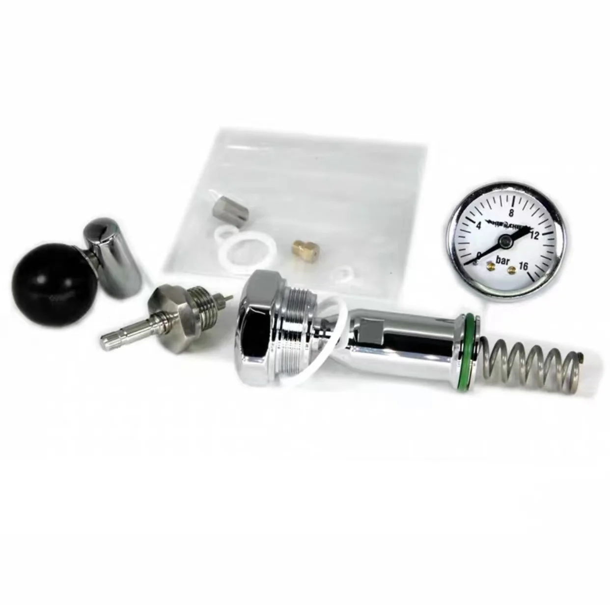 lelit E61coffee machine change pressure needle type flow limit valve dial lever pressure gauge Rocket R58 Aibo
lelit E61coffee machine change pressure needle type flow limit valve dial lever pressure gauge Rocket R58 Aibo