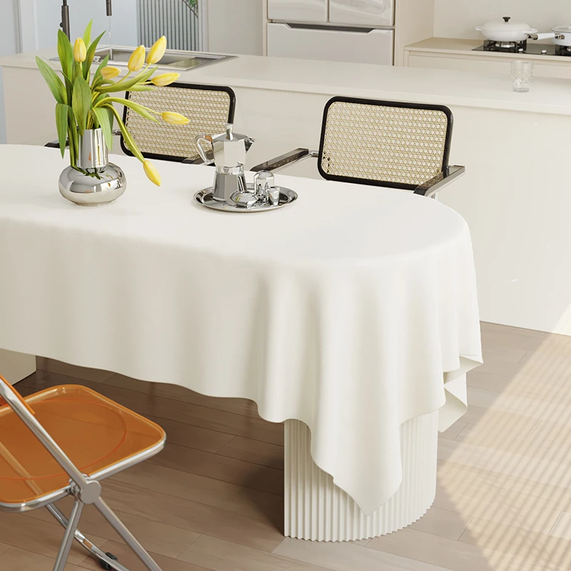 Cream white tablecloth, light luxury, high-end feel tablecloth, wash free, oil resistant, waterproof coffee table mat, mat
Cream white tablecloth, light luxury, high-end feel tablecloth, wash free, oil resistant, waterproof coffee table mat, mat