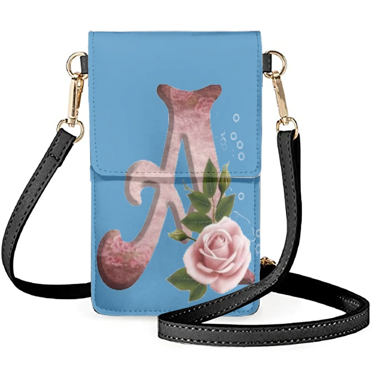 FORUDESIGNS Art Letter A Patters Ladies Makeup Bags Light Pink Rose Mobile Phone Bags Female Flower Arranging Wallets Card Pack
FORUDESIGNS Art Letter A Patters Ladies Makeup Bags Light Pink Rose Mobile Phone Bags Female Flower Arranging Wallets Card Pack