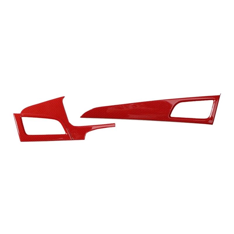 2Pcs for Hyundai Sonata 2015-2017 Red Carbon Fiber Side Dash L&R A/C Air Conditioner Outlet Vent Cover Panel Trim
2Pcs for Hyundai Sonata 2015-2017 Red Carbon Fiber Side Dash L&R A/C Air Conditioner Outlet Vent Cover Panel Trim
