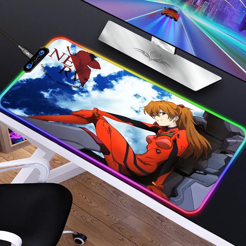 RGB Evangelion Mouse Pad PC Gamer Computer Carpet Laptop Anime Keyboard Mouse Mat Large Keyobard Gaming Accessories Mousepad LED
RGB Evangelion Mouse Pad PC Gamer Computer Carpet Laptop Anime Keyboard Mouse Mat Large Keyobard Gaming Accessories Mousepad LED