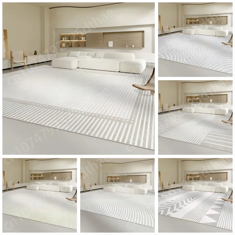 Minimalism Carpet Light Luxury Fashion Style for Living Room Home Decoration Coffee Tables Mat Anti-slip Large Area Bedroom Rug
Minimalism Carpet Light Luxury Fashion Style for Living Room Home Decoration Coffee Tables Mat Anti-slip Large Area Bedroom Rug