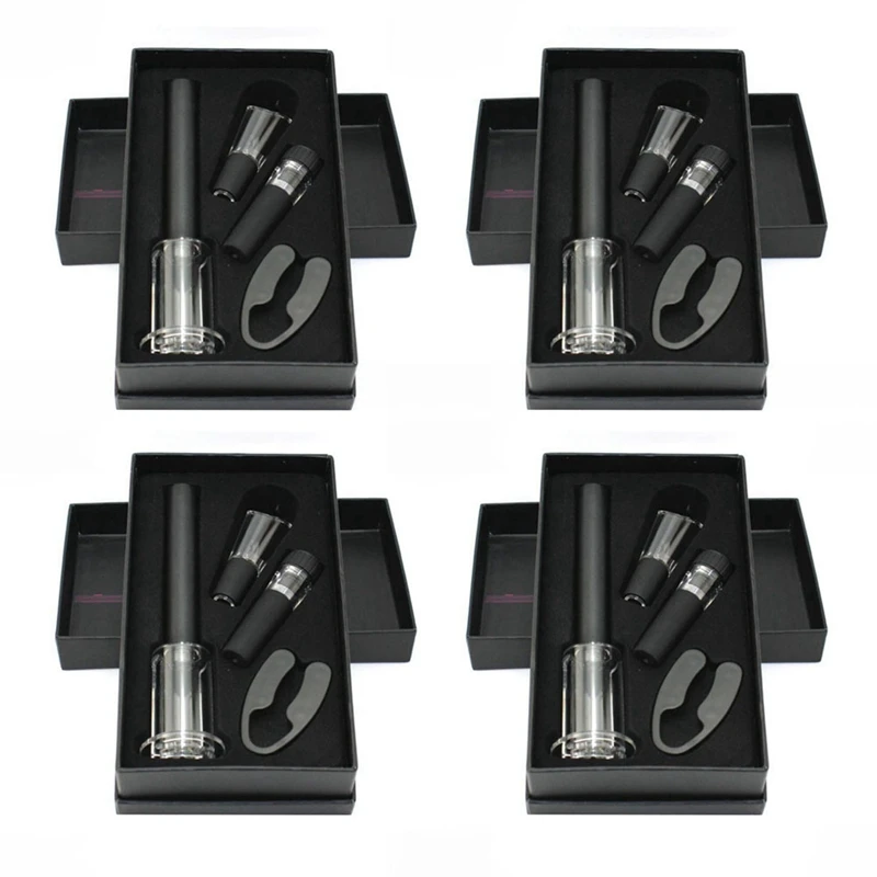 16 Pcs Air Pressure Pump Bottle Opener Gift Box Includes Wine Opener Kit Vacuum Stopper And Wine Pourer Tool
16 Pcs Air Pressure Pump Bottle Opener Gift Box Includes Wine Opener Kit Vacuum Stopper And Wine Pourer Tool