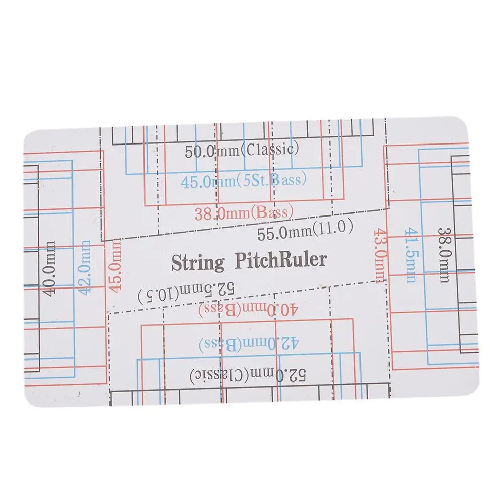 3.5 X 2.0 In/8.9 X 5.1 Cm Guitar String Height Ruler Plastic Guitar T-shaped Rulers Hot Sale Silver Useful Brand New
3.5 X 2.0 In/8.9 X 5.1 Cm Guitar String Height Ruler Plastic Guitar T-shaped Rulers Hot Sale Silver Useful Brand New