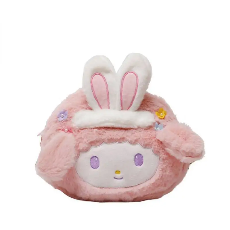 Sanrio Cartoon My Melody Cute Rabbit Plush Toy Backpack Messenger Plush Bag Creative Pink Shoulder Bag 
Sanrio Cartoon My Melody Cute Rabbit Plush Toy Backpack Messenger Plush Bag Creative Pink Shoulder Bag
