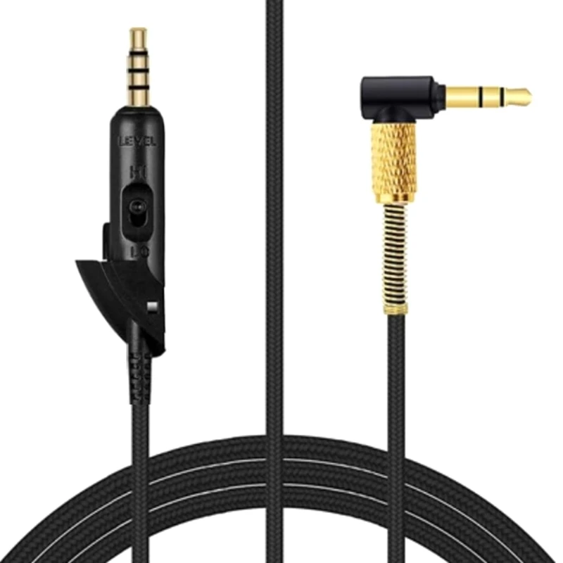 Nylon Braided Headset Cord for QC15 Headphones,Convenient Replacement Cable
Nylon Braided Headset Cord for QC15 Headphones,Convenient Replacement Cable