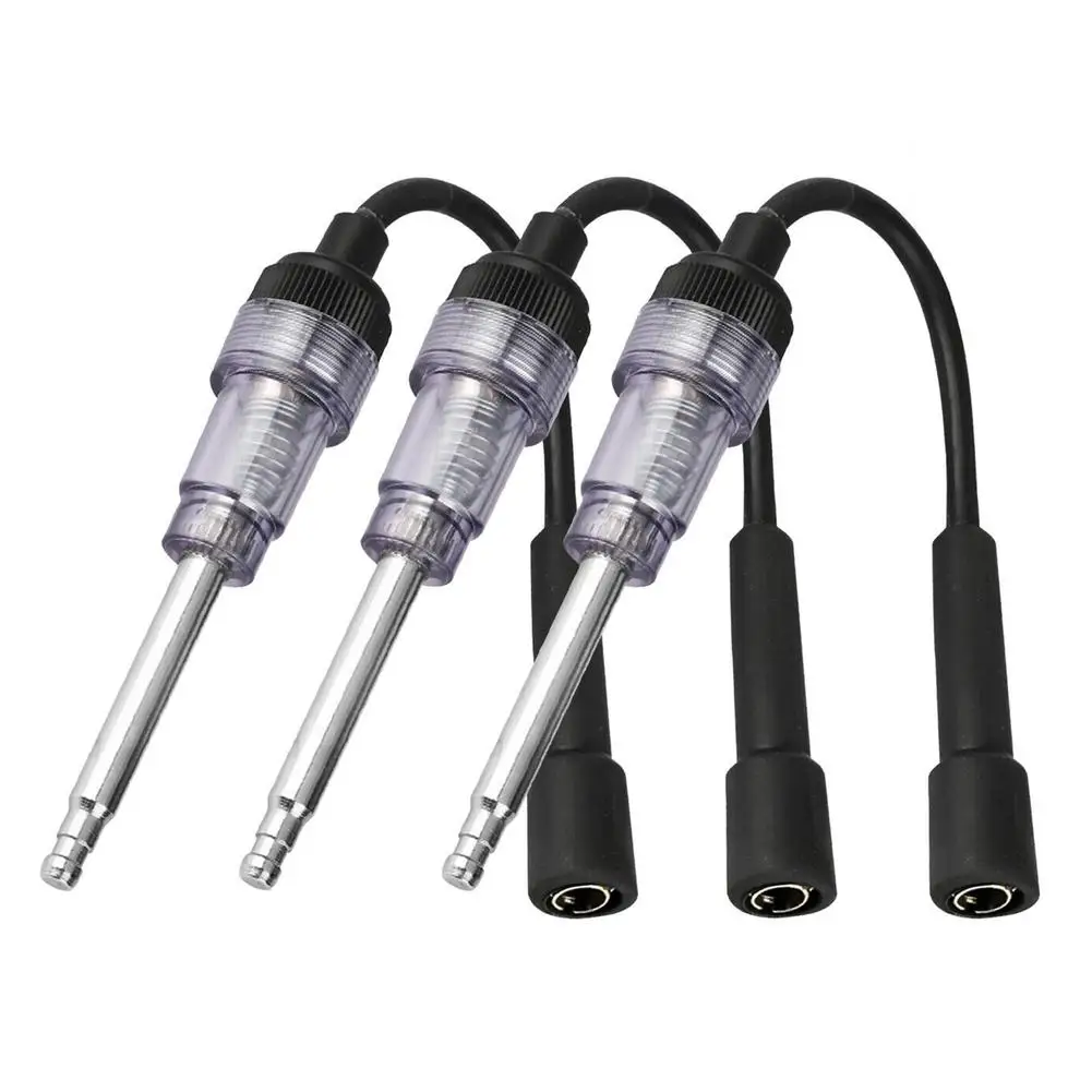 3pcs Car Simulator Tester SparkPlug Tester Ignition System Detector Gauge Coil Engine Diagnostic Test Tool
3pcs Car Simulator Tester SparkPlug Tester Ignition System Detector Gauge Coil Engine Diagnostic Test Tool
