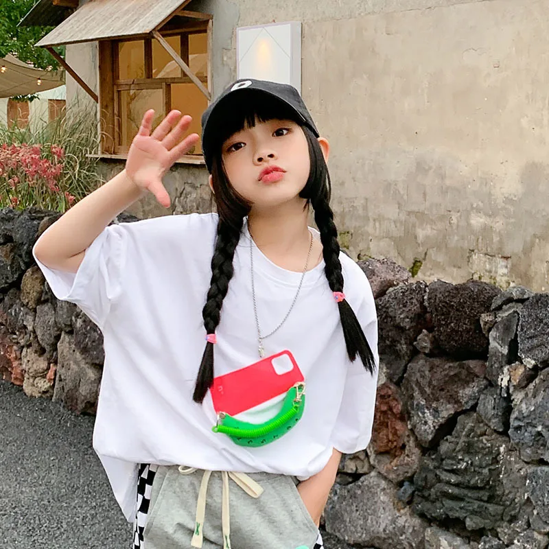 Girls' short sleeve T-shirt summer 2022 new middle and large children's summer T-shirt children's summer top 7-101
Girls' short sleeve T-shirt summer 2022 new middle and large children's summer T-shirt children's summer top 7-101