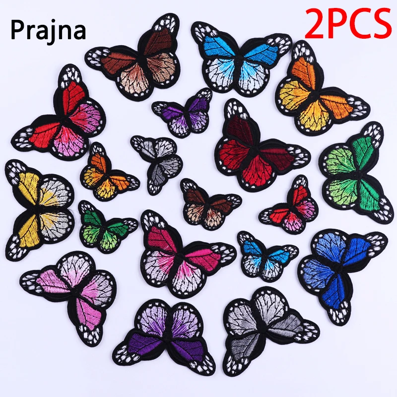 Prajna 2PCS Butterfly Embroidery Patch Badge Iron On Patches On Clothes DIY Dress Jeans Hat Clothing Accesories Cartoon Applique
Prajna 2PCS Butterfly Embroidery Patch Badge Iron On Patches On Clothes DIY Dress Jeans Hat Clothing Accesories Cartoon Applique