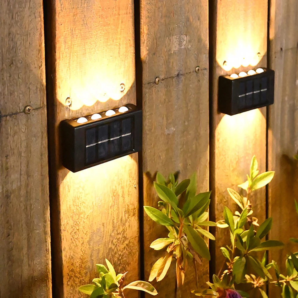 Outdoor Solar LED Wall Lamp IP65 Waterproof Courtyard Fence Night Light for Home Garden Street Path Atmosphere Landscape Decor
Outdoor Solar LED Wall Lamp IP65 Waterproof Courtyard Fence Night Light for Home Garden Street Path Atmosphere Landscape Decor