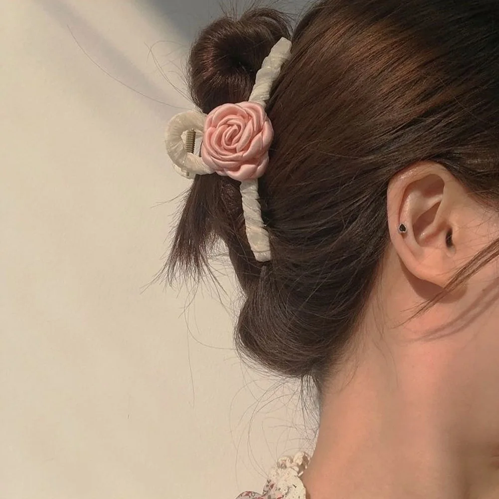 Pink Flower Hair Claws for Women Girls Hair Clips Hairpins Ladies Ponytail Clips Makeup Styling Tools Headwear Hair Accessories
Pink Flower Hair Claws for Women Girls Hair Clips Hairpins Ladies Ponytail Clips Makeup Styling Tools Headwear Hair Accessories