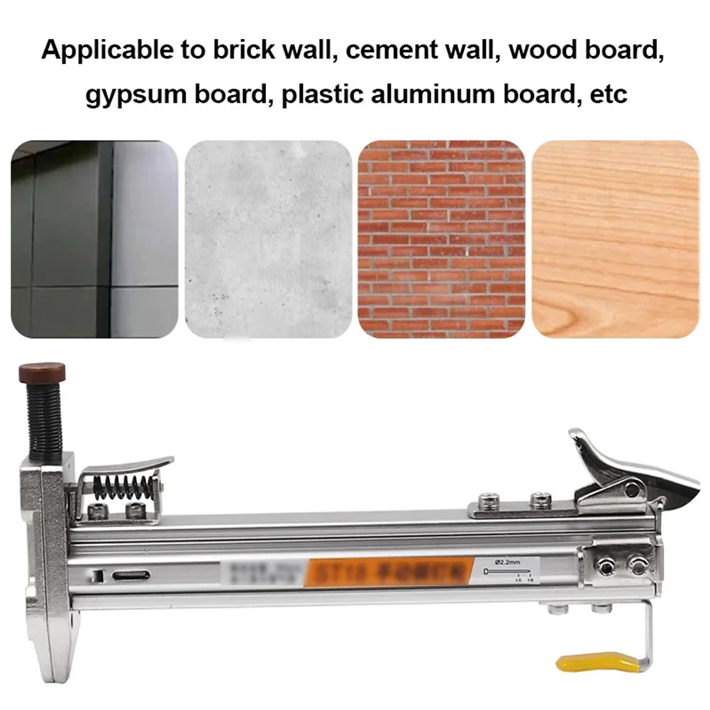 Steel Nail Gun Manual Nailer Power Tool Cement ST18 Semi-Automatic Straight Nailing Tool Woodworking Decoration 1Pc Or 2pcs Set
Steel Nail Gun Manual Nailer Power Tool Cement ST18 Semi-Automatic Straight Nailing Tool Woodworking Decoration 1Pc Or 2pcs Set