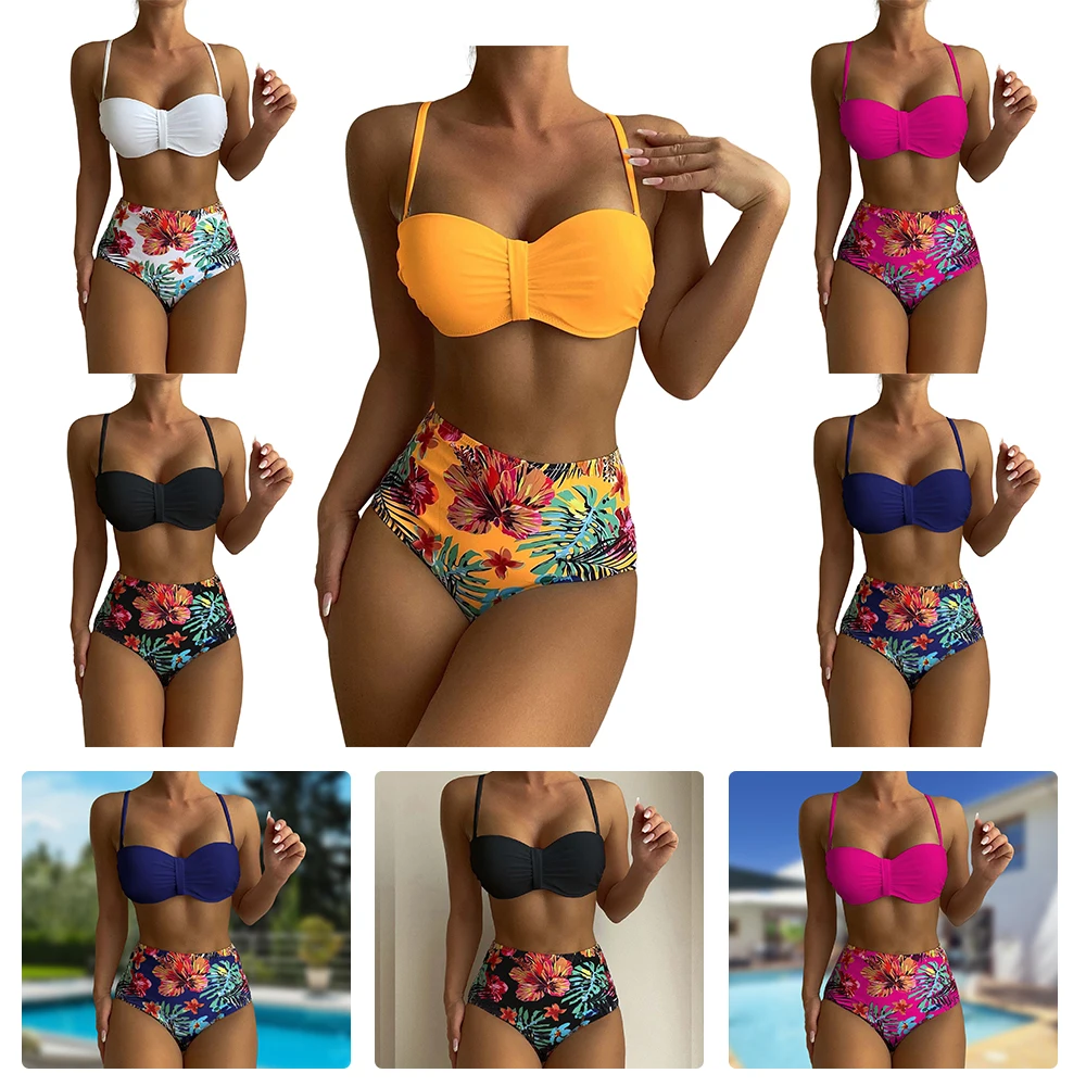 2pcs Sexy Women's Summer Swimwear Bikini Set Bra Swimwear Brazil Fashion Sleeveless Beach Backless Holiday Set New 2023
2pcs Sexy Women's Summer Swimwear Bikini Set Bra Swimwear Brazil Fashion Sleeveless Beach Backless Holiday Set New 2023