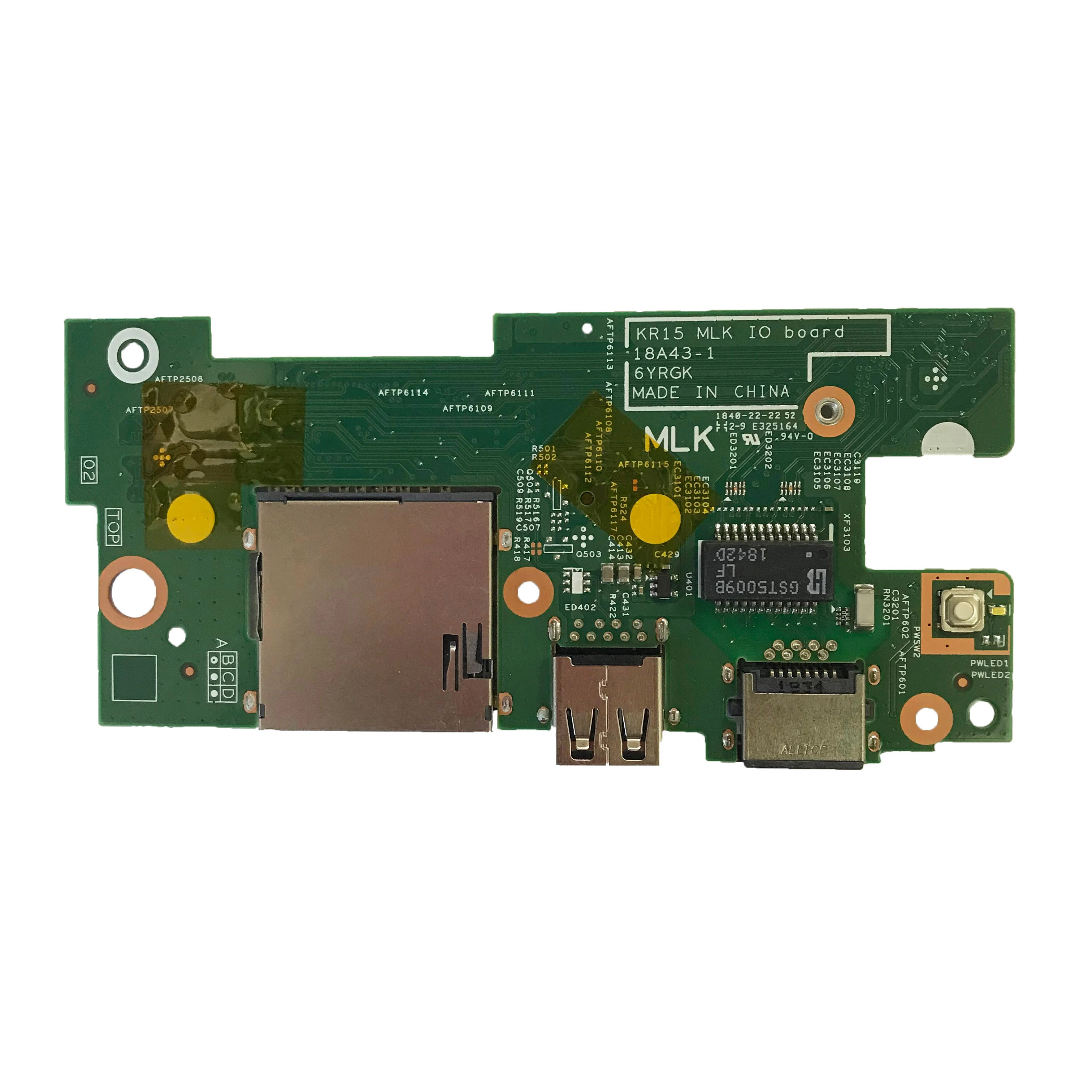 Новинка для DELL 15-7570 7000 7573 плата ввода-вывода USB разъем питания соединитель LAN 
Новинка для DELL 15-7570 7000 7573 плата ввода-вывода USB разъем питания соединитель LAN