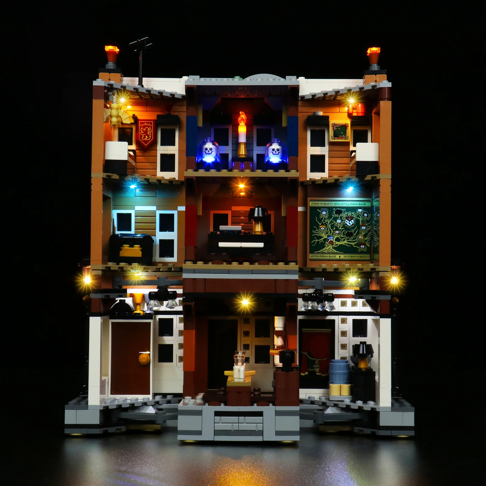 LED Light Kit for 76408 Grimmauld Place Building Blocks Set (NOT Include the Model)
LED Light Kit for 76408 Grimmauld Place Building Blocks Set (NOT Include the Model)