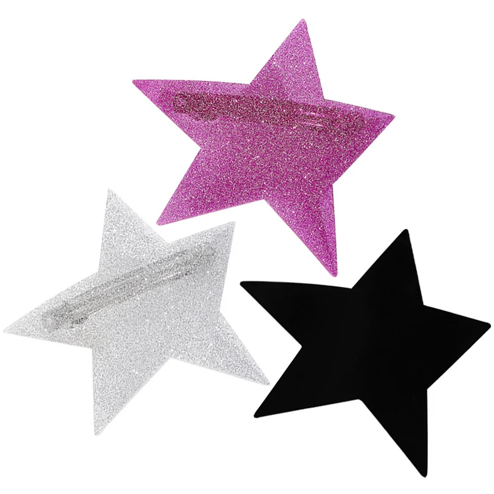 3pcs Delicate Colored Hair Accessories Star Hair Clips Star Hairpin Decoration Hairpins Star Barrettes
3pcs Delicate Colored Hair Accessories Star Hair Clips Star Hairpin Decoration Hairpins Star Barrettes