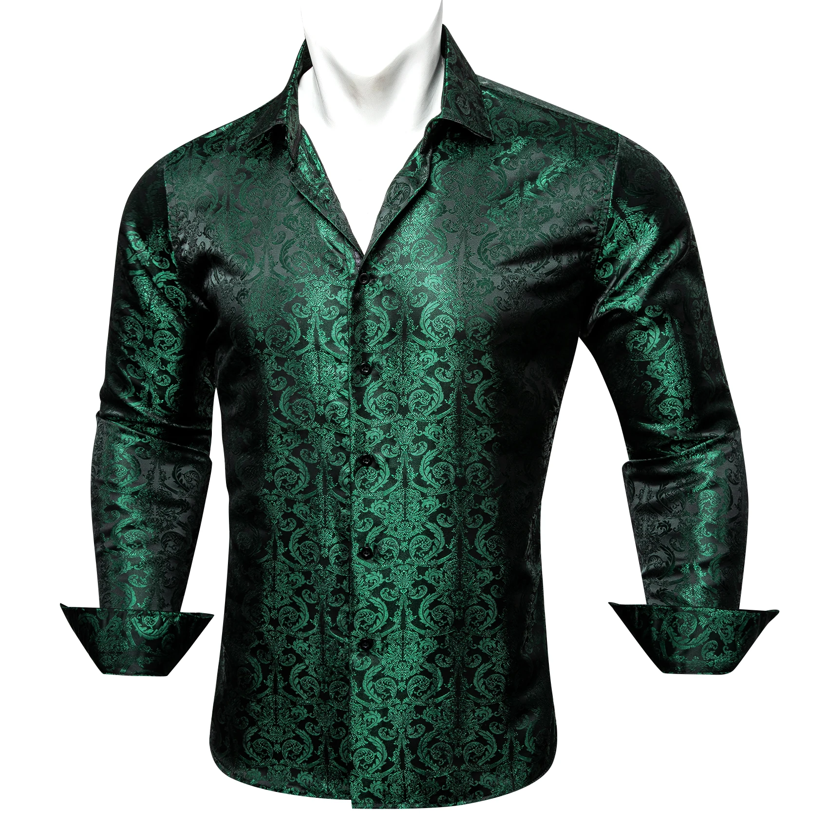 Мужская шелковая блузка с вышивкой, Классическая приталенная воздухопроницаемая блузка на пуговицах, весна-осень 651
Мужская шелковая блузка с вышивкой, Классическая приталенная воздухопроницаемая блузка на пуговицах, весна-осень 651