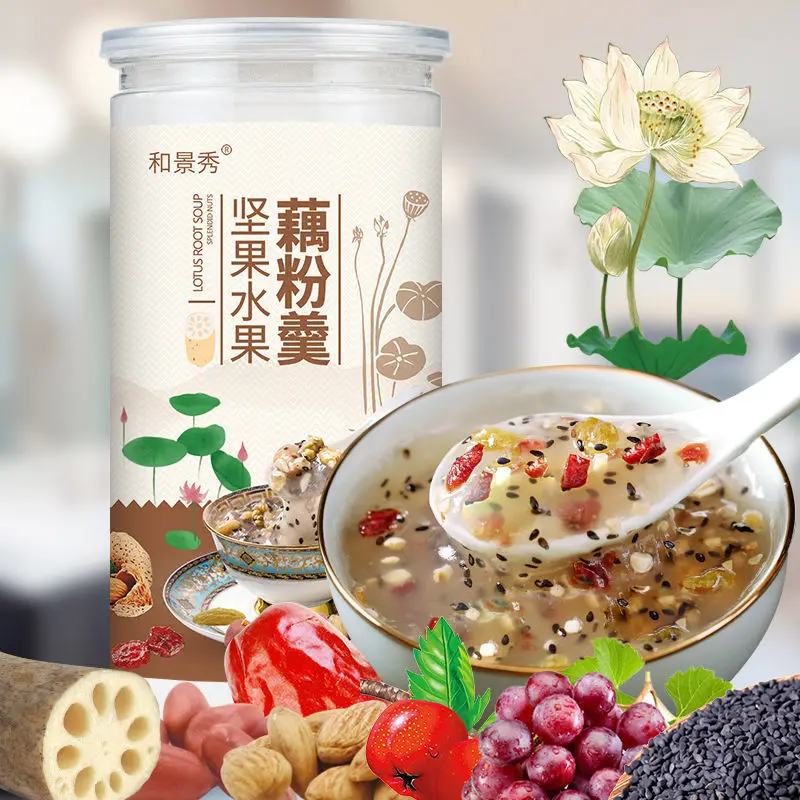 Фруктовый орех, зернистый суп из семян лотоса ручной работы, питательная каша для завтрака 500 г/без чайника
Фруктовый орех, зернистый суп из семян лотоса ручной работы, питательная каша для завтрака 500 г/без чайника