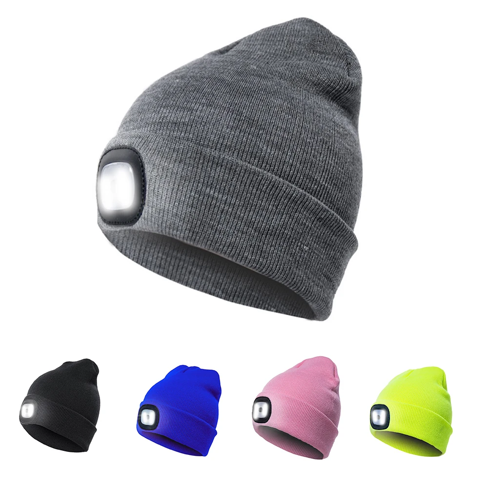 LED Light Hat LED Luminous Knit Cap Winter Warm Hunting Camping Running Cap Gift Men's Women's Outdoor Fishing Hat Headlamp
LED Light Hat LED Luminous Knit Cap Winter Warm Hunting Camping Running Cap Gift Men's Women's Outdoor Fishing Hat Headlamp